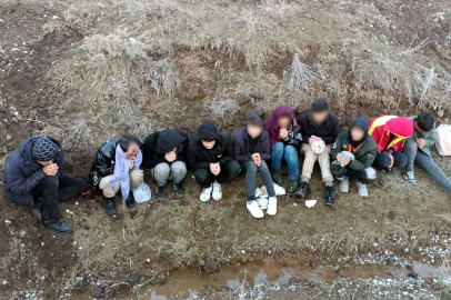 Bitlis'te Kaçak Göçmen Operasyonunda 10 Kaçak Göçmen Yakalandı