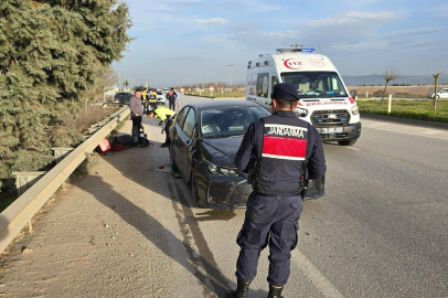 Bursa’da otomobil ile elektrikli motosiklet çarpıştı: 1 ölü