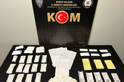 Bursa'da sahte akaryakıt fişi operasyonunda 9 tutuklama