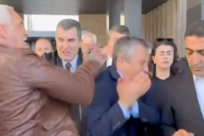 CHP Genel Başkanı Özgür Özel'e saldırı