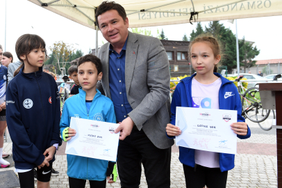 Genç sporcuların duatlon heyecanı
