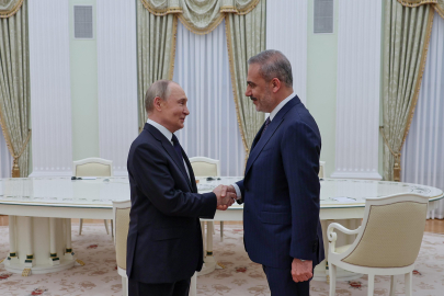 Bakan Fidan, Putin ile bir araya geldi