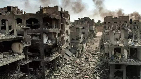 İsrail, Gazze'nin batısındaki kampı bombaladı: 7 kişi hayatını kaybetti
