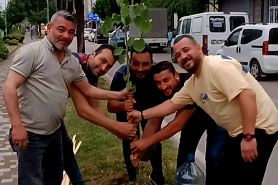 Esnaflardan Yeşil Bursa’ya katkı: Fidan dikimi gerçekleştirildi