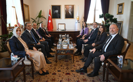 DEM Parti, AK Parti'yi ziyaret etti