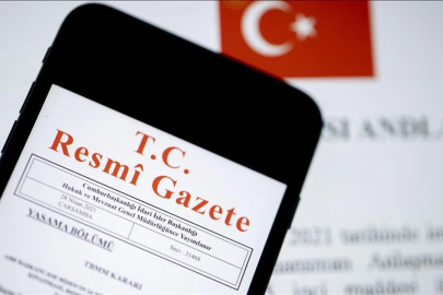 İnfaz düzenlemesi Resmi Gazete'de