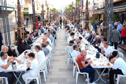 Sancaktepe'de bayram sofrası kuruldu