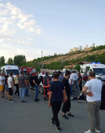 Malatya'da düğün konvoyunda kaza: 11 yaralı
