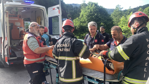 Dereye düşen çocuğunu kurtarmak isteyen anne öldü