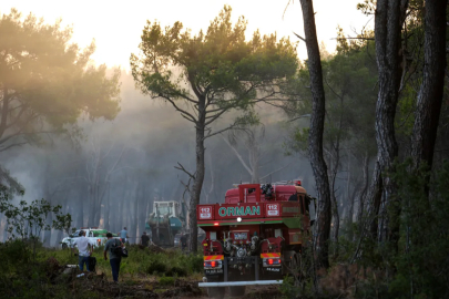 Çeşme'de yangın kontrol altına alındı