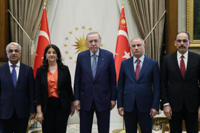 Cumhurbaşkanı Erdoğan, DEM Parti heyetini kabul etti
