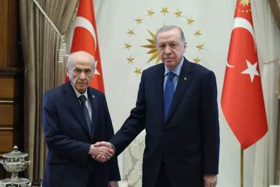 Cumhurbaşkanı Erdoğan Devlet Bahçeli ile görüştü