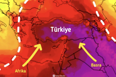 Basra ve Afrika sıcakları Türkiye'ye geri dönüyor