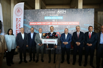 Abdulkadir Uraloğlu: Bursa Hızlı Tren Hattı, 2026 ortasında hizmete açılacak