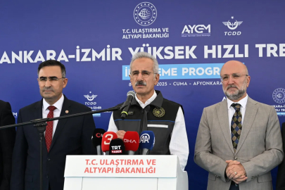 Abdulkadir Uraloğlu: Ankara-İzmir hızlı tren hattıyla 7 saatlik yol 3,5 saate düşecek