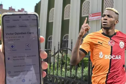 Caminin yer ismini Victor Osimhen olarak değiştirdiler! Cemaat tepki gösterdi