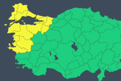 Meteoroloji'den 13 ile sarı kodlu uyarı: Fırtına ve rüzgar geliyor