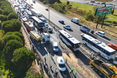 TEM Otoyolu'nda zincirleme kaza: 1 ölü, 21 yaralı