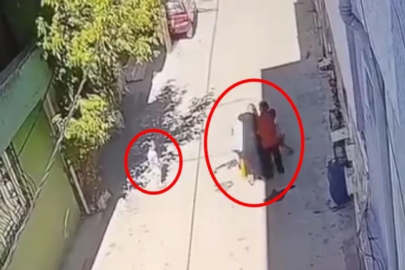 Bursa'da 3 kadın kucağında çocuğu olan anneyi tekme tokat darbetti