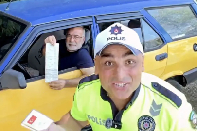Mizahi videolarıyla tanınan trafik polisi Serkan Durmuş görevden uzaklaştırıldı