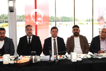 Başkan Aydın amatör spor kulüplerinin başkanlarıyla bir araya geldi