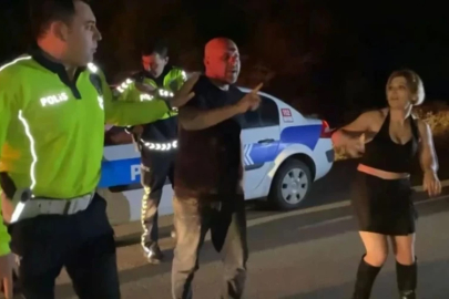 Polisi tehdit edip, gazetecilere saldırdılar: "Babam savcı, valiyi arayacağım"