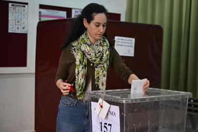 KKTC cumhurbaşkanı seçimi için sandık başında