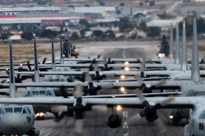 Yunanistan Hava Kuvvetleri'nden tepki çeken 'C-130' paylaşımı