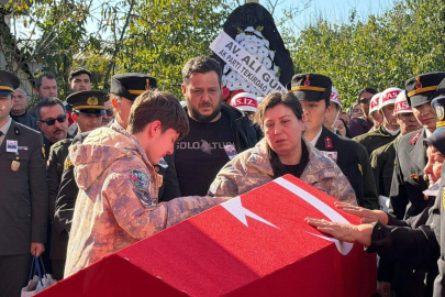 Tekirdağ'da şehit İlker Aykut'un cenazesinde gözyaşları sel oldu