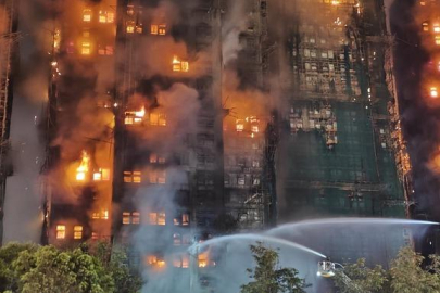 Hong Kong'da gökdelenlerde yangın felaketi! Can kaybı 36'ya yükseldi, 279 kişi kayıp