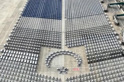 Binlercesi aprona dizildi! Erdoğan duyurdu: 9200 aracı hizmete sunuyoruz