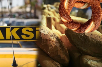 Ekmek, simit ve taksi ücretine enflasyon ayarı!