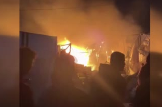 İsrail Gazze’de yerinden edilen Filistinlilerin kaldığı kampı vurdu: 5 ölü