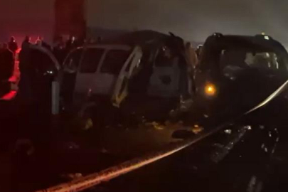 Mardin'de zincirleme kaza! 4 ölü, 5 yaralı