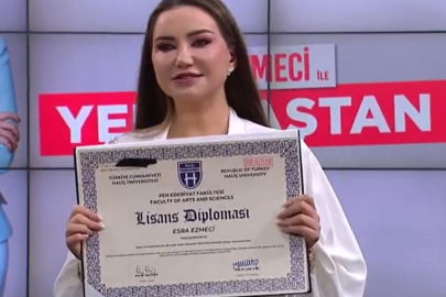 Esra Ezmeci diplomalarını gösterdi başka bir gerçek ortaya çıktı! Dikkat çeken 'tarih' detayı