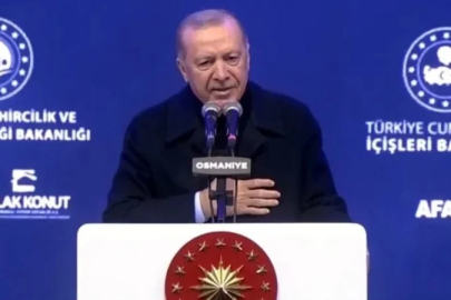 Cumhurbaşkanı Erdoğan: Deprem konutlarını nasıl yaptıysak 500 bin konutu da yapacağız