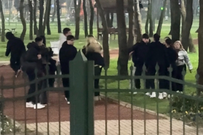 İstanbul - Kağıthane'de lise öğrencilerinin tekmeli yumruklu kavgası: Seni mermi manyağı yapacağım