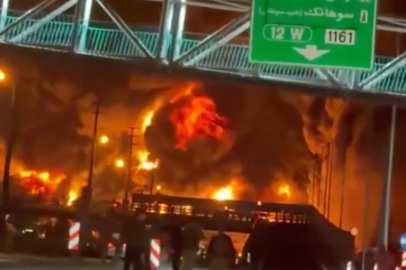 İsrail Tahran'da petrol tesisini bombaladı! İran Hayfa'da misilleme yaptı