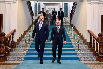 Bakan Fidan'dan, Bakan Gürlek'e ziyaret