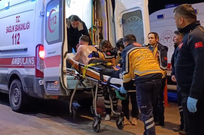 Restoranda müşteriler arasında bıçaklı kavga; 2 yaralı