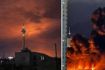 İsrail adres verdi, uçaklar peş peşe havalandı! İran'da patlamalar