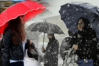 Meteoroloji illeri tek tek sıraladı! Kar yağışı ve kuvvetli sağanak geliyor: Bahar havasına kış molası