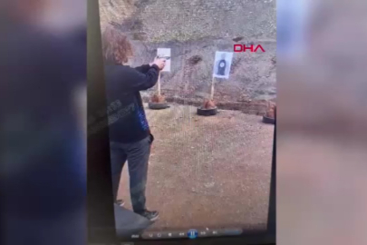 Kahramanmaraş'taki okul saldırısının failinin poligondaki görüntüleri ortaya çıktı