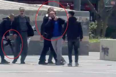 Pompalı tüfekle yürüyen kişi gözaltına alındı