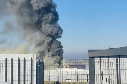 Ankara'da fabrika yangını! Çok sayıda ekip sevk edildi