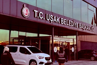 Uşak Belediyesi'ne operasyon! Çok sayıda gözaltı var