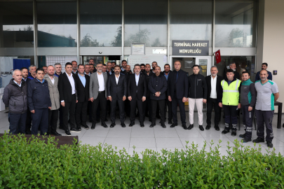 Bursa Büyükşehir Başkan Vekili Biba'dan 1 Mayıs'ta görev başındaki emekçilere ziyaret