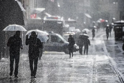 Meteoroloji'den birçok il için sağanak yağış uyarısı