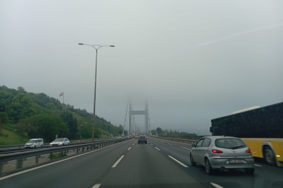 İstanbul'da yağmur ve sis etkili oldu