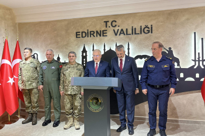 Bakan Güler, Edirne Valisi Sezer'i ziyaret etti